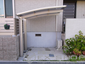 のサイクルポート・駐輪場 レイナポートグランミニ 積雪〜20cm対応 施工例