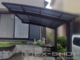 のカーポート カーブポートシグマIII 積雪〜20cm対応 施工例