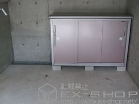 の物置・屋外倉庫 エスモ 一般型(ESD-1605YGL) 施工例