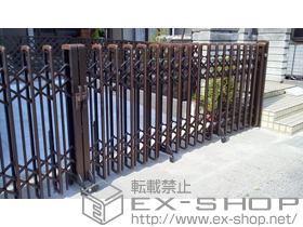 のカーゲート レイオス3型(ペットガード) ノンレール 両開き 33-33W 施工例