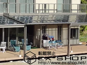 LIXIL ���N�V��(�g�X�e��)�̃e���X���� ���C�U�[�e���XII F�^ �e���X�^�C�v �P�� �ϐ�`20cm�Ή��{���ݐ��؊|�� �{�H��