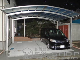 のカーポート レイナポートグラン M合掌　積雪〜20cm対応 施工例