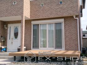 のウッドデッキ 樹ら楽ステージ 施工例