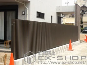 LIXIL ���N�V��(TOEX)�̃t�F���X�E��E�� �v���O�R�[�g�t�F���XF1�^ �t���[�|�[���^�C�v �{�H��