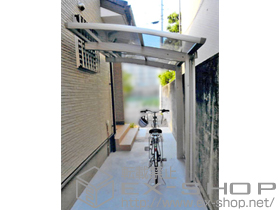 のサイクルポート・駐輪場 プレシオスポート ミニ 積雪〜20cm対応 施工例