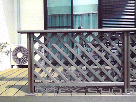 のウッドデッキ 樹ら楽ステージ 施工例