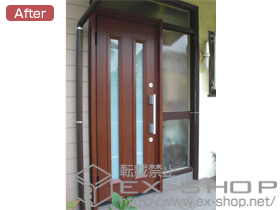 の玄関ドア ラフォースR2型玄関ドア 片開き1型 施工例