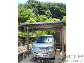 のカーポート ソルディーポート 1台用 1500 積雪〜50cm対応 施工例