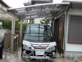 のカーポート カーブポートシグマIII 積雪〜20cm対応 施工例