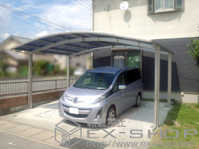 のカーポート プレシオスポート ワイド 積雪〜20cm対応 施工例