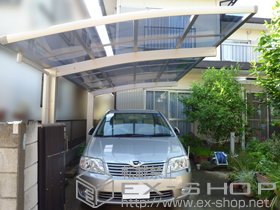 のカーポート レイナポートグラン 耐風圧強度仕様 積雪〜30cm対応 施工例