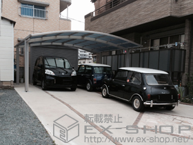 のカーポート レイナツインポートグラン　積雪〜20cm対 施工例