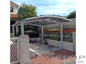 のカーポート カルエードシグマIII 積雪〜20cm対応 施工例