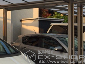 の物置・屋外倉庫 エルモ 一般型(LMD-2215 SM) 施工例