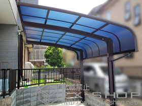 のカーポート レイナキャップポートグラン　積雪〜20cm対応 施工例