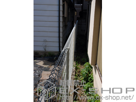 のフェンス・柵 イーネットフェンス1F型 自由施工 施工例