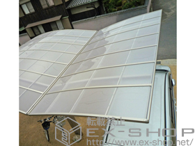 のカーポート プレシオスポート ワイド 積雪〜20cm対応 施工例