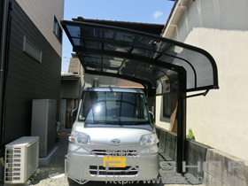 のカーポート レイナキャップポートグラン　積雪〜20cm対応 施工例