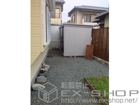 の物置・屋外倉庫 エルモ 一般型(LMC-3618GL) 施工例