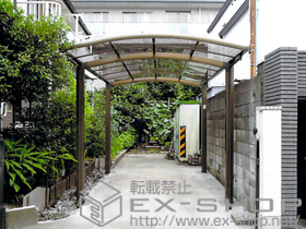 のカーポート カルエードシグマIII 積雪〜20cm対応 施工例