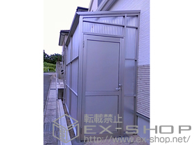 のストックヤード ストックヤードII 片側ドア付きタイプ 積雪〜20cm対応 施工例