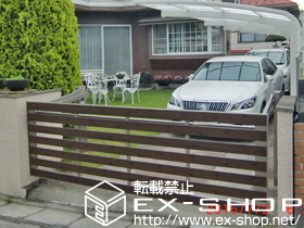 のカーゲート ラビーネM3型 手動式 施工例