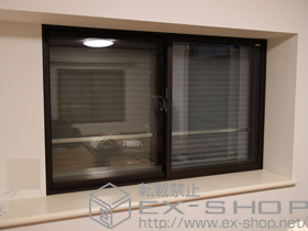 の二重窓（内窓） インプラス(ダストバリア)引違い窓2枚建 施工例