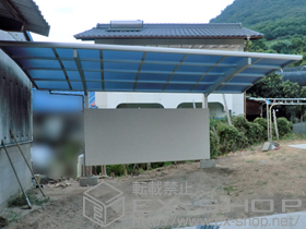 のカーポート レイナポートグラン　積雪〜20cm対応 施工例