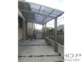 のカーポート カーブポートシグマIII 延長 積雪〜20cm対応 施工例