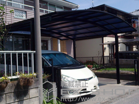 のカーポート レイナツインポートグラン　積雪〜20cm対応 施工例