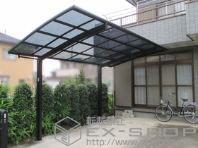 のカーポート カーブポートシグマIII 積雪〜20cm対応 施工例