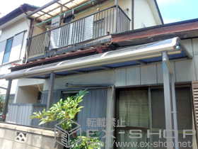 のカーポート プレシオステラス R型 テラスタイプ 連棟　積雪〜20cm対応 施工例