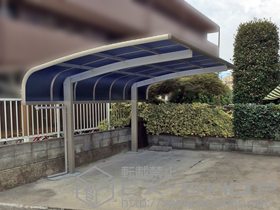 のカーポート プレシオスポート アルファ 積雪〜20cm対応 施工例