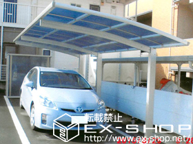 のカーポート レイナポートグラン 延長　積雪〜20cm対応 施工例