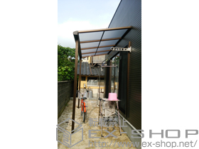 のテラス屋根 プレシオステラス F型 テラスタイプ 単体 施工例