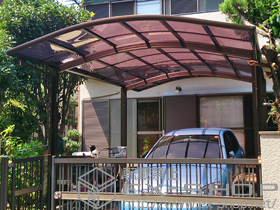 のカーポート レイナツインポートグラン　積雪〜20cm対応 施工例