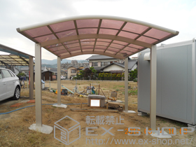 のカーポート レイナワンポートグラン　積雪〜20cm対応 施工例