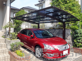 のカーポート プレシオスポート 積雪〜20cm対応 施工例