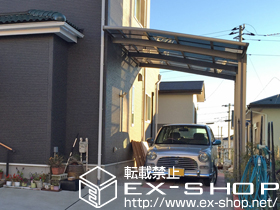 のカーポート ルーフポートシグマIII 積雪〜50cm対応 施工例