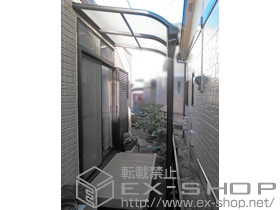 のテラス屋根 プレシオステラス R型 テラスタイプ 単体 積雪〜20cm対応 施工例