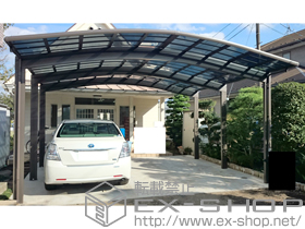 のカーポート レグナスポートシグマIII 3000 ワイド 積雪〜100cm対応 施工例
