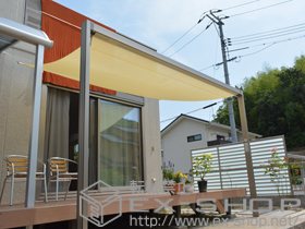 のオーニング・日よけ 彩樹B型 ボックスタイプ 手動式 施工例