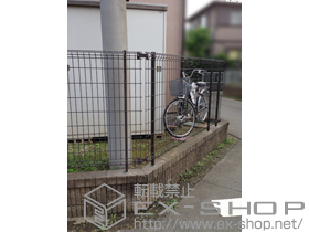 のフェンス・柵 ハイグリッドフェンスN8型 施工例