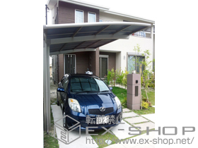 のカーポート カーブポートシグマIII 積雪〜20cm対応 施工例