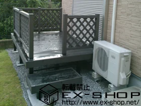 YKKAP�̃E�b�h�f�b�L ���E�b�h�f�b�L 200�{�Ɨ������E�b�h�X�e�b�v2�^�{���E�b�h�f�b�L�t�F���X2�^<���`�X�i�q> �{�H��