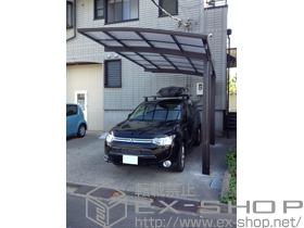 のカーポート レイナポートグラン　積雪〜20cm対応+屋根ふき材補強部品（1セット） 施工例