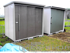 の物置・屋外倉庫 エルモ 一般型(LMC-2215GL) 施工例