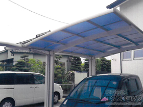 のカーポート レイナポートグラン Y合掌　積雪〜20cm対応 施工例