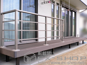 のウッドデッキ 樹ら楽ステージ 施工例