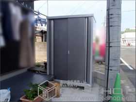 の物置・屋外倉庫 シンプリー 一般型(MJN-139EP) 施工例